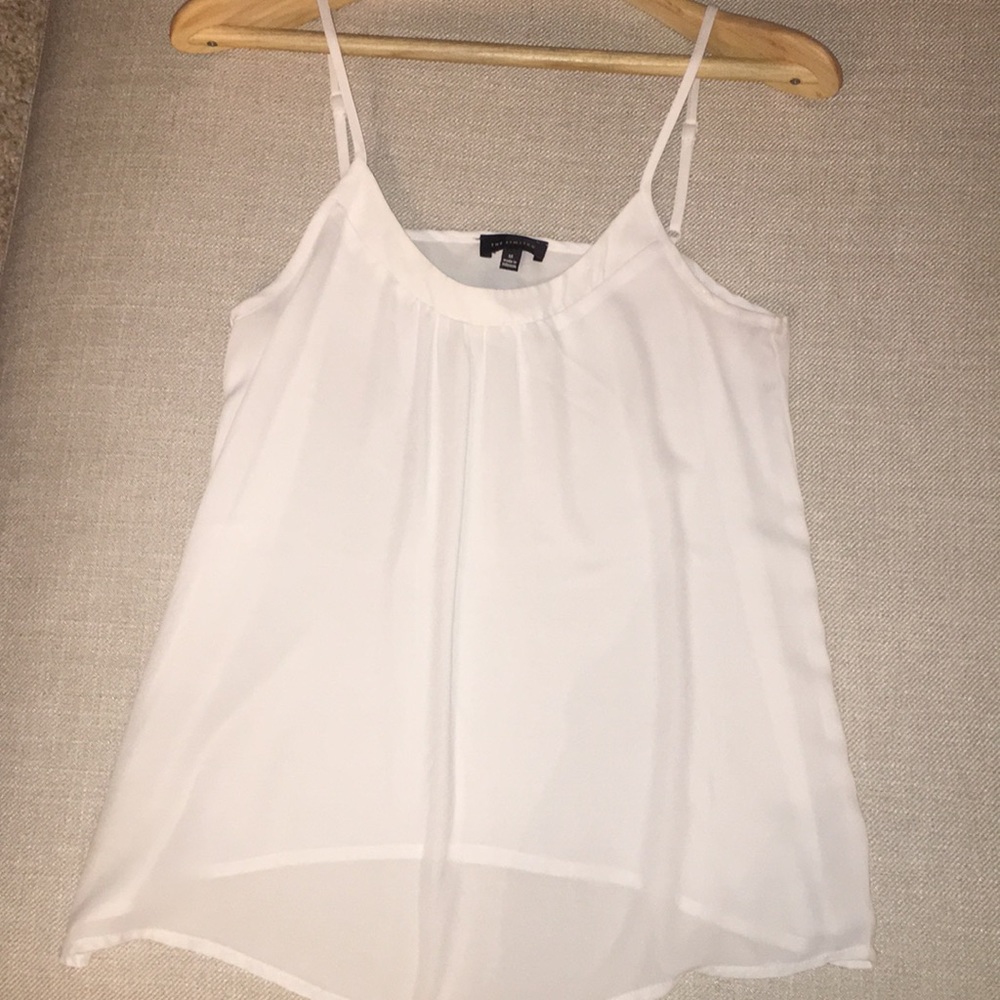 White sheer camisole